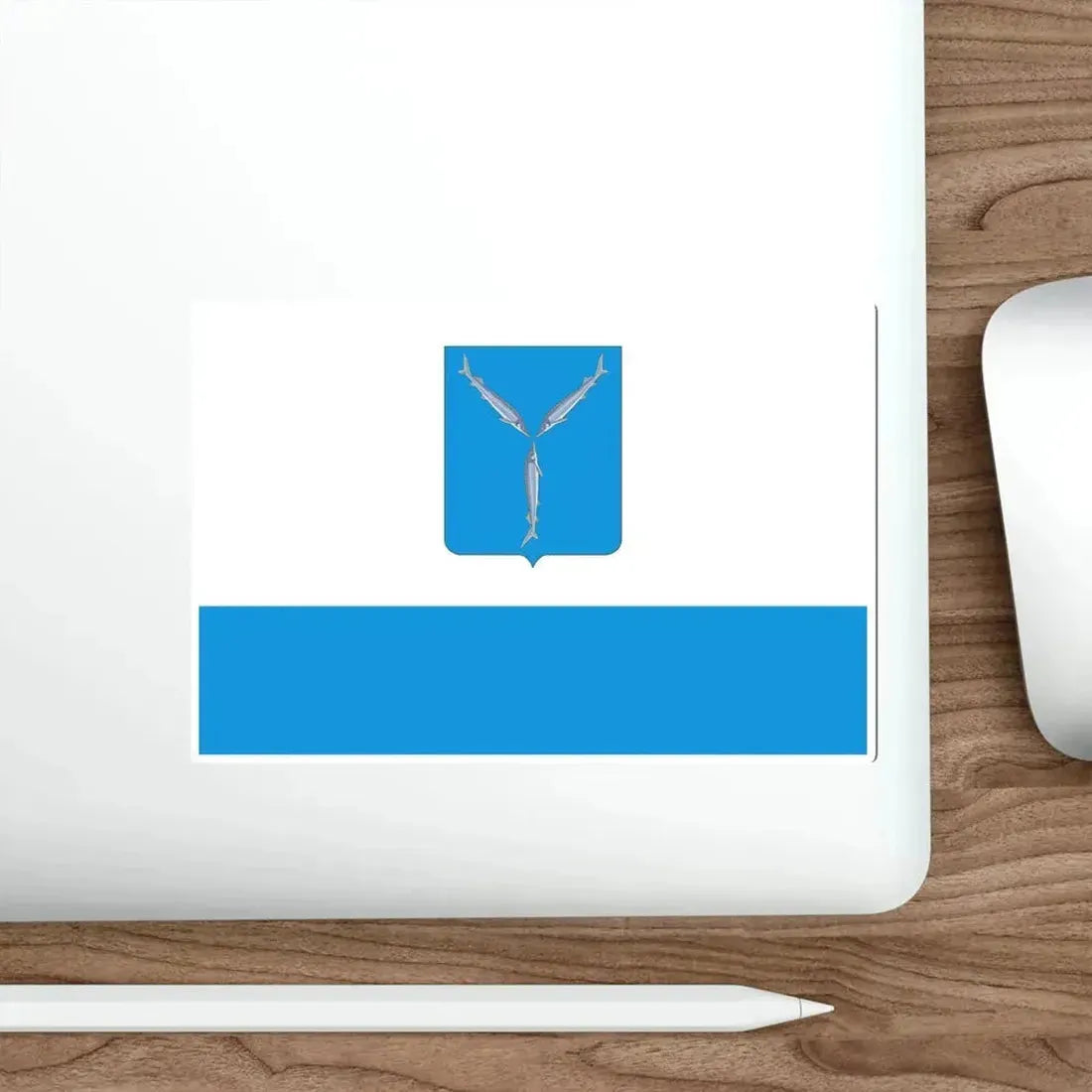 Flag of Saratov Russia STICKER Vinyl Die-Cut Decal - The Sticker Space