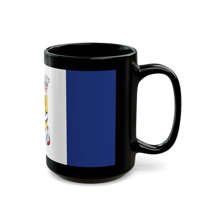 Flag of Sarnia Ontario Canada - Black Coffee Mug-The Sticker Space