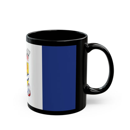 Flag of Sarnia Ontario Canada - Black Coffee Mug-The Sticker Space