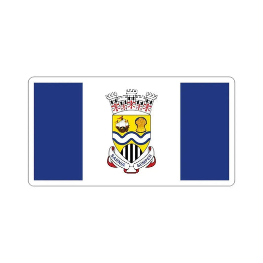 Flag of Sarnia Ontario Canada STICKER Vinyl Die-Cut Decal 6 Inch - The Sticker Space