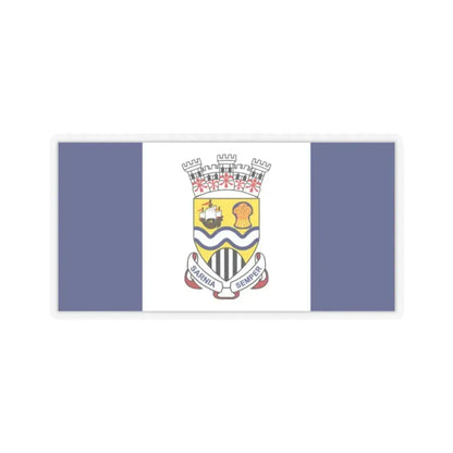 Flag of Sarnia Ontario Canada - STICKER Vinyl Kiss-Cut Decal 2 Inch Transparent - The Sticker Space