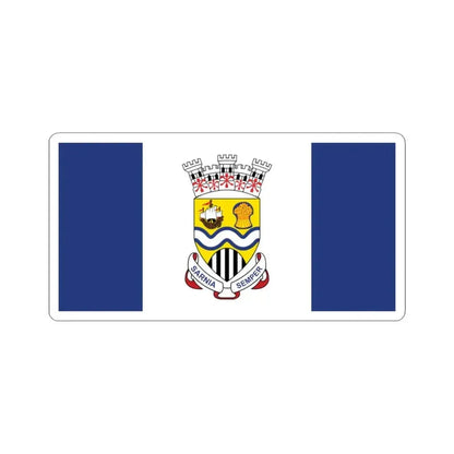 Flag of Sarnia Ontario (Canada) STICKER Vinyl Kiss-Cut Decal 3 Inch White - The Sticker Space