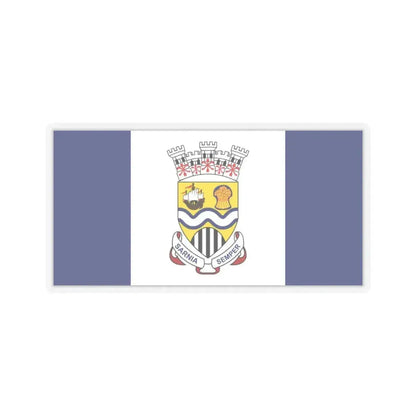 Flag of Sarnia Ontario Canada - STICKER Vinyl Kiss-Cut Decal 4 Inch Transparent - The Sticker Space