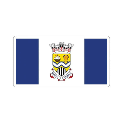 Flag of Sarnia Ontario (Canada) STICKER Vinyl Kiss-Cut Decal 4 Inch White - The Sticker Space