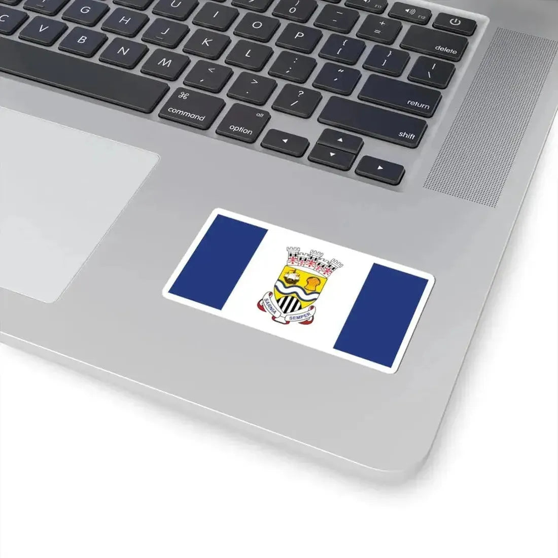 Flag of Sarnia Ontario (Canada) STICKER Vinyl Kiss-Cut Decal - The Sticker Space