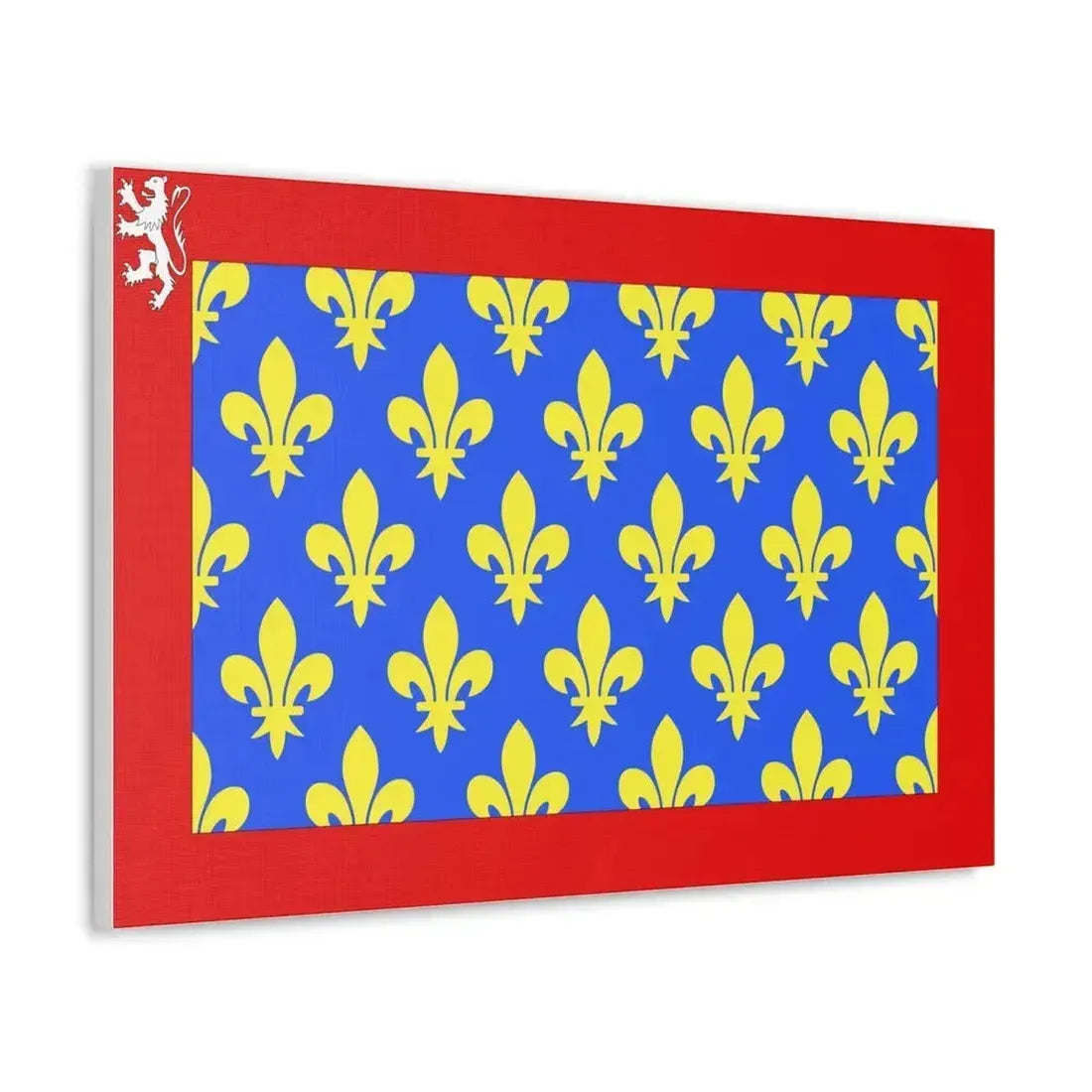 Flag of Sarthe France 2 - Canvas Wall Art - The Sticker Space
