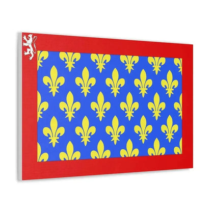 Flag of Sarthe France 2 - Canvas Wall Art - The Sticker Space