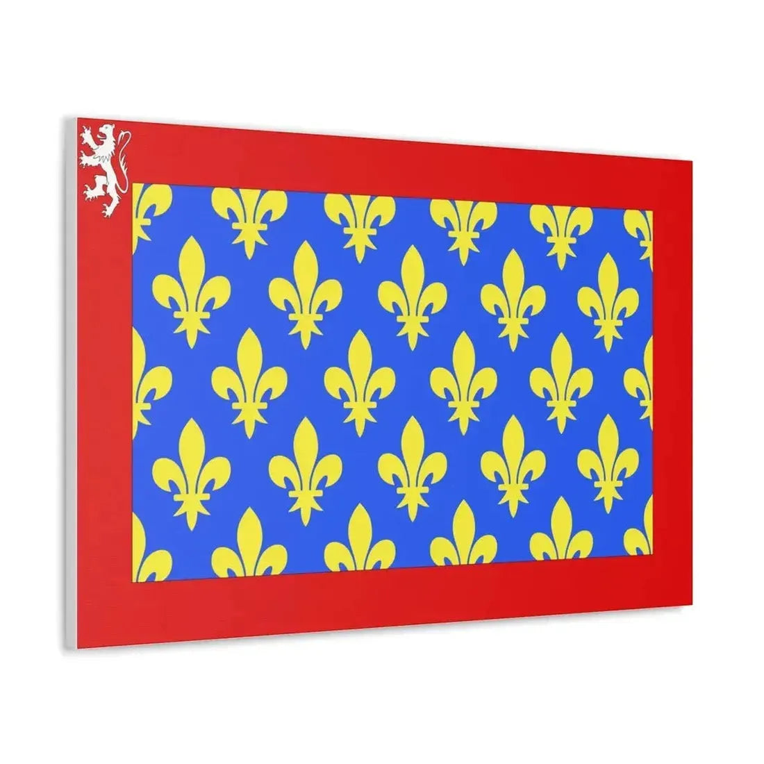 Flag of Sarthe France 2 - Canvas Wall Art - The Sticker Space