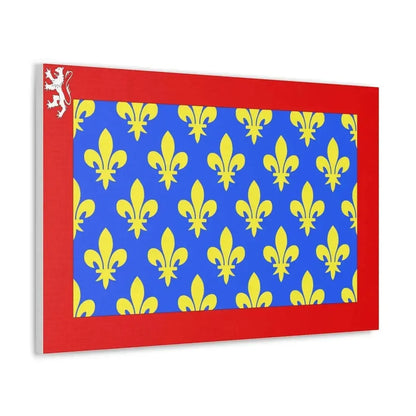 Flag of Sarthe France 2 - Canvas Wall Art - The Sticker Space