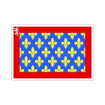 Flag of Sarthe France 2 STICKER Vinyl Die-Cut Decal 4 Inch - The Sticker Space