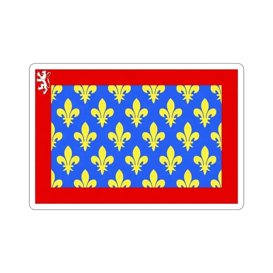 Flag of Sarthe France 2 STICKER Vinyl Die-Cut Decal 6 Inch - The Sticker Space