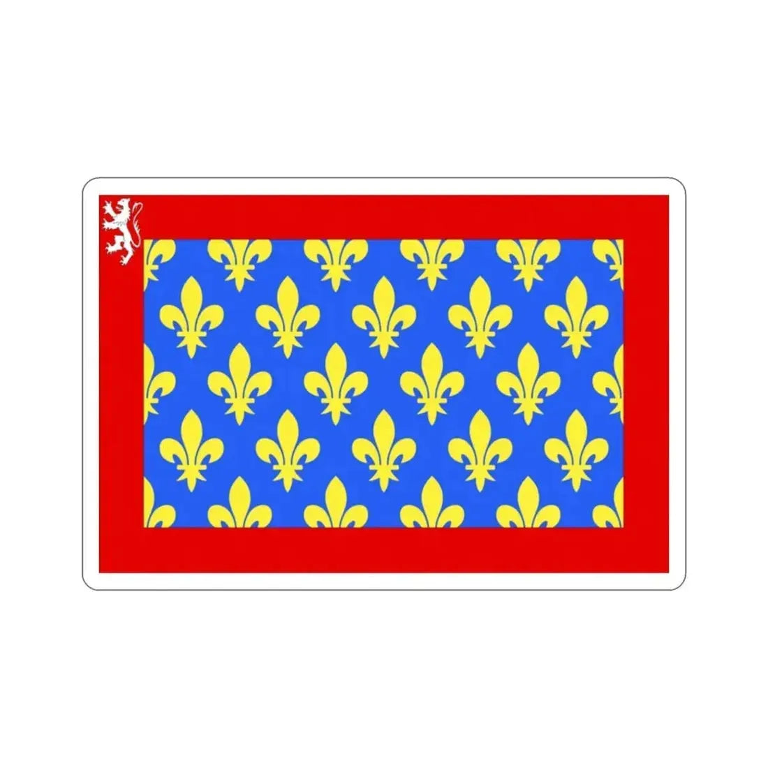Flag of Sarthe France 2 STICKER Vinyl Die-Cut Decal - The Sticker Space