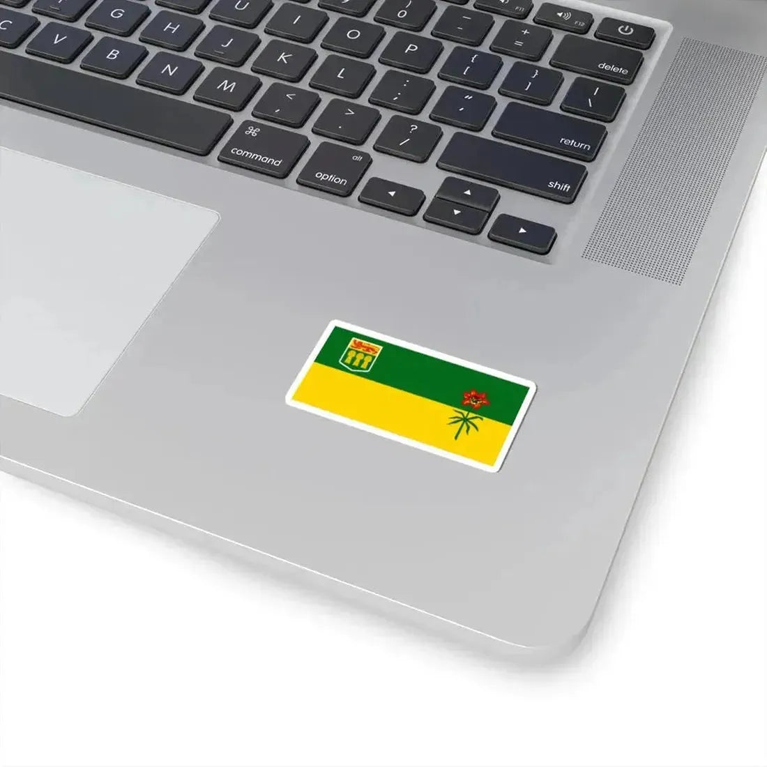 Flag of Saskatchewan Canada - STICKER Vinyl Kiss-Cut Decal - The Sticker Space