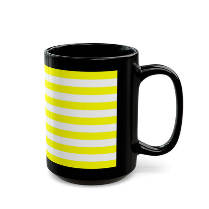 Flag of Saskatoon Canada - Black Coffee Mug-The Sticker Space