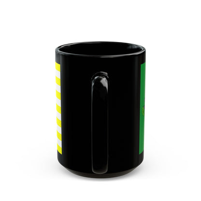 Flag of Saskatoon Canada - Black Coffee Mug-The Sticker Space