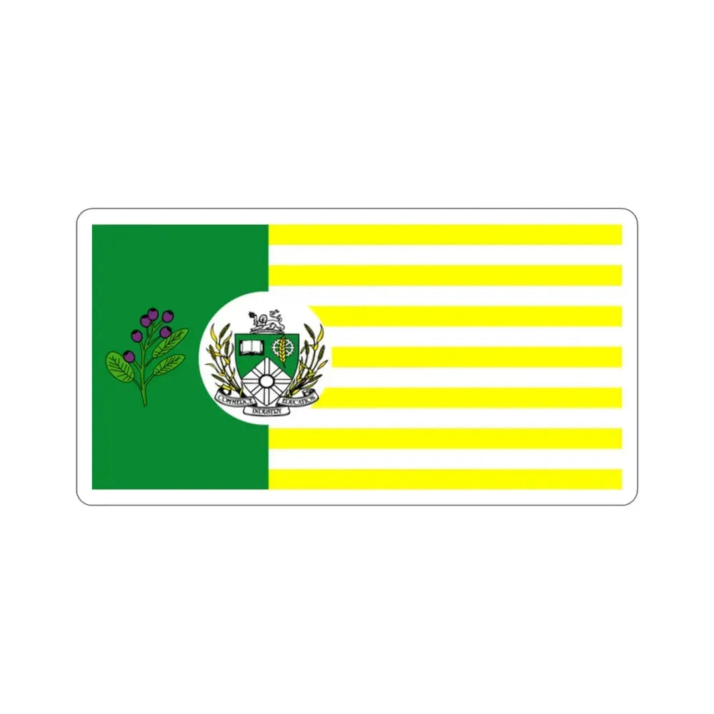 Flag of Saskatoon Canada STICKER Vinyl Die-Cut Decal 2 Inch - The Sticker Space