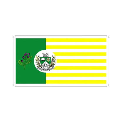 Flag of Saskatoon Canada STICKER Vinyl Die-Cut Decal 4 Inch - The Sticker Space