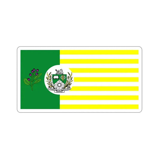 Flag of Saskatoon Canada STICKER Vinyl Die-Cut Decal 6 Inch - The Sticker Space