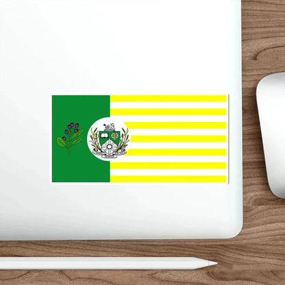 Flag of Saskatoon Canada STICKER Vinyl Die-Cut Decal - The Sticker Space