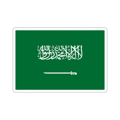 Flag of Saudi Arabia STICKER Vinyl Die-Cut Decal-6 Inch-The Sticker Space