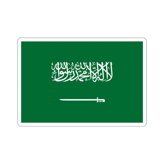 Flag of Saudi Arabia STICKER Vinyl Die-Cut Decal-6 Inch-The Sticker Space