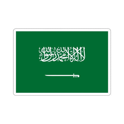Flag of Saudi Arabia STICKER Vinyl Die-Cut Decal 6 Inch - The Sticker Space