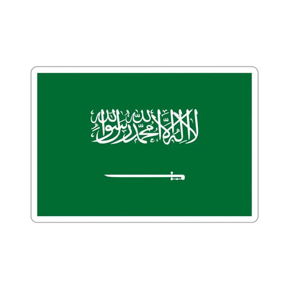 Flag of Saudi Arabia STICKER Vinyl Die-Cut Decal - The Sticker Space