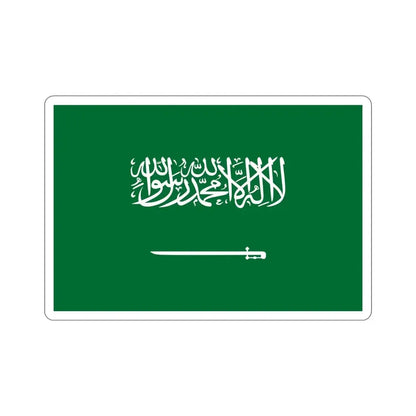 Flag of Saudi Arabia STICKER Vinyl Die-Cut Decal - The Sticker Space