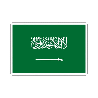 Flag of Saudi Arabia STICKER Vinyl Die-Cut Decal - The Sticker Space