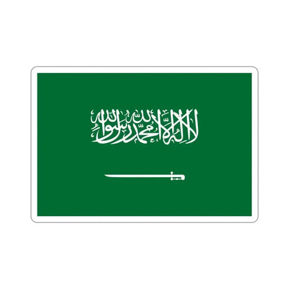 Flag of Saudi Arabia STICKER Vinyl Die-Cut Decal - The Sticker Space