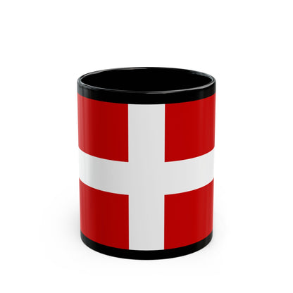 Flag of Savoie France - Black Coffee Mug-11oz-The Sticker Space