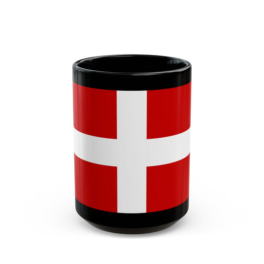 Flag of Savoie France - Black Coffee Mug-15oz-The Sticker Space