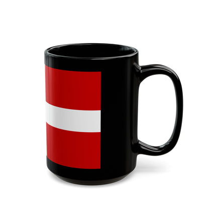 Flag of Savoie France - Black Coffee Mug-The Sticker Space