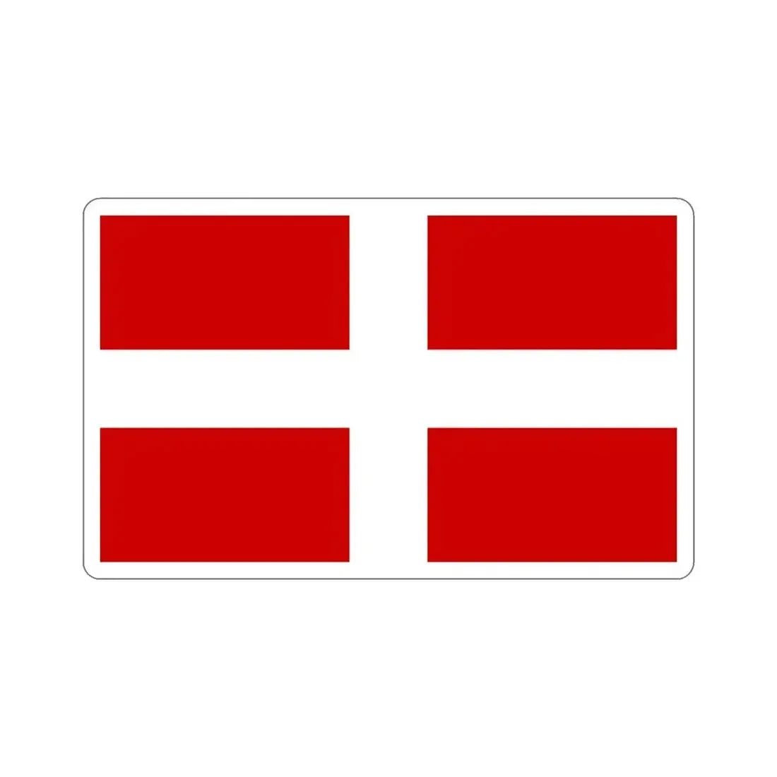 Flag of Savoie France STICKER Vinyl Die-Cut Decal 4 Inch - The Sticker Space