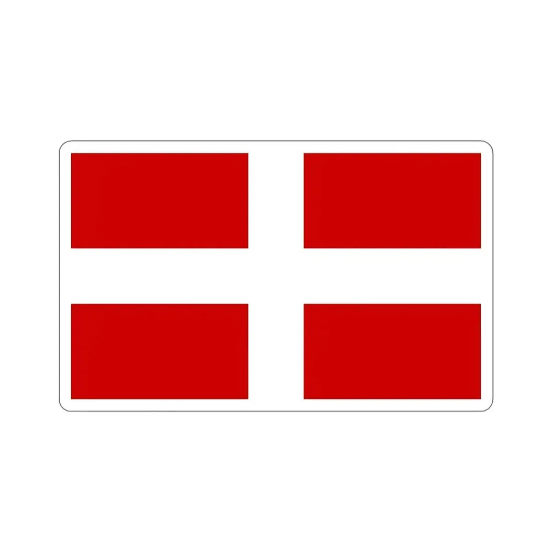 Flag of Savoie France STICKER Vinyl Die-Cut Decal 6 Inch - The Sticker Space