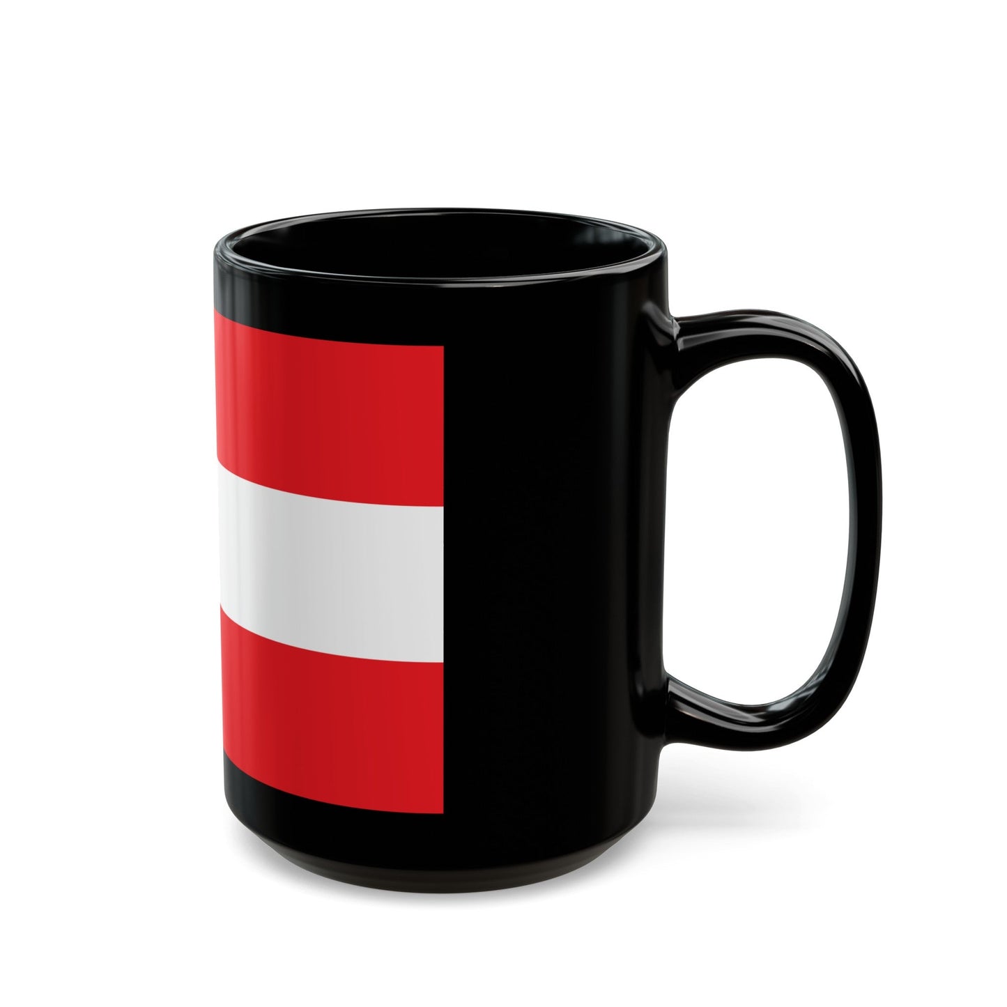 Flag of Savona Italy - Black Coffee Mug-The Sticker Space