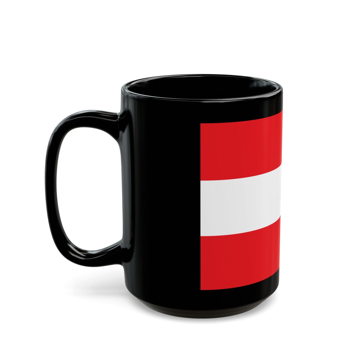 Flag of Savona Italy - Black Coffee Mug-The Sticker Space