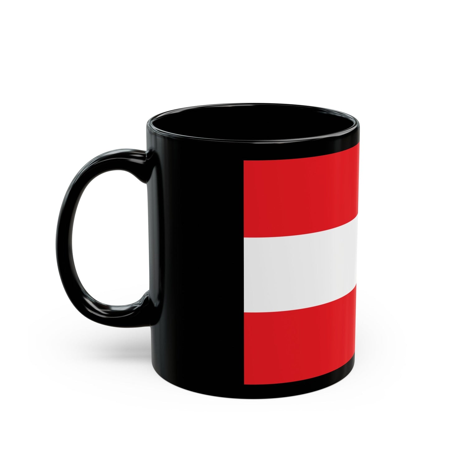 Flag of Savona Italy - Black Coffee Mug-The Sticker Space