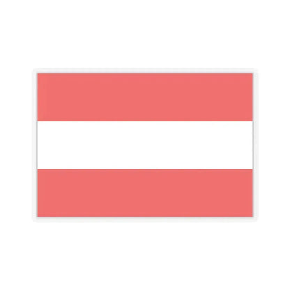 Flag of Savona Italy - STICKER Vinyl Kiss-Cut Decal 3 Inch Transparent - The Sticker Space