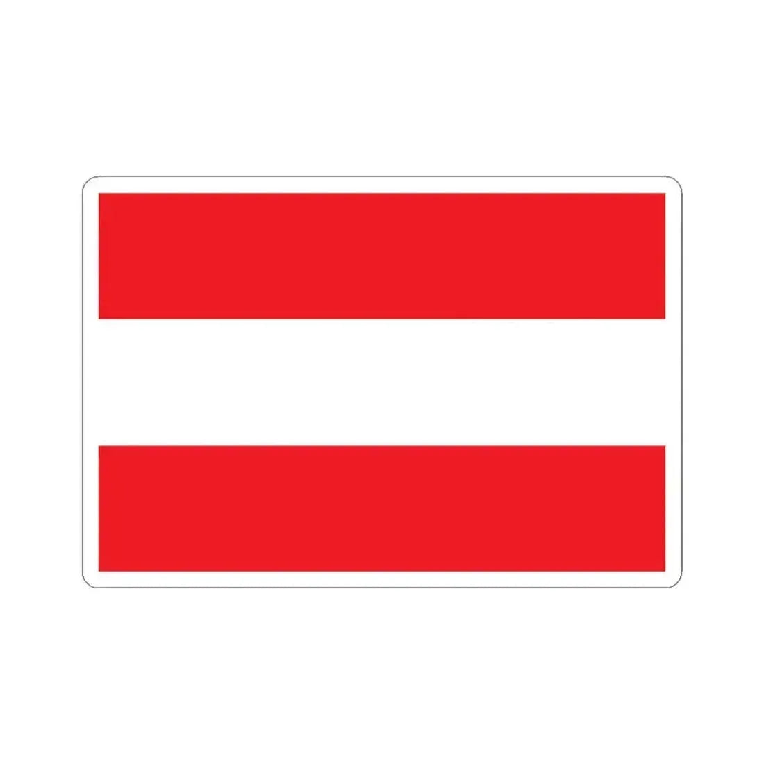 Flag of Savona Italy - STICKER Vinyl Kiss-Cut Decal 3 Inch White - The Sticker Space