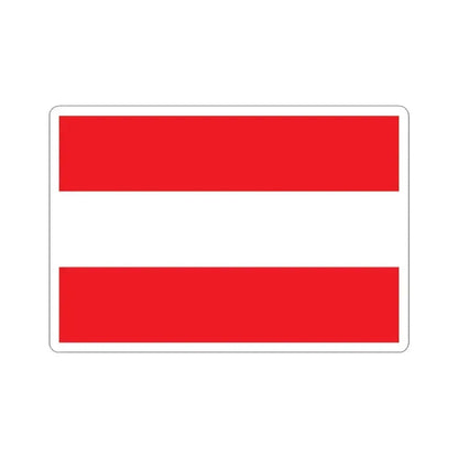 Flag of Savona Italy - STICKER Vinyl Kiss-Cut Decal 3 Inch White - The Sticker Space