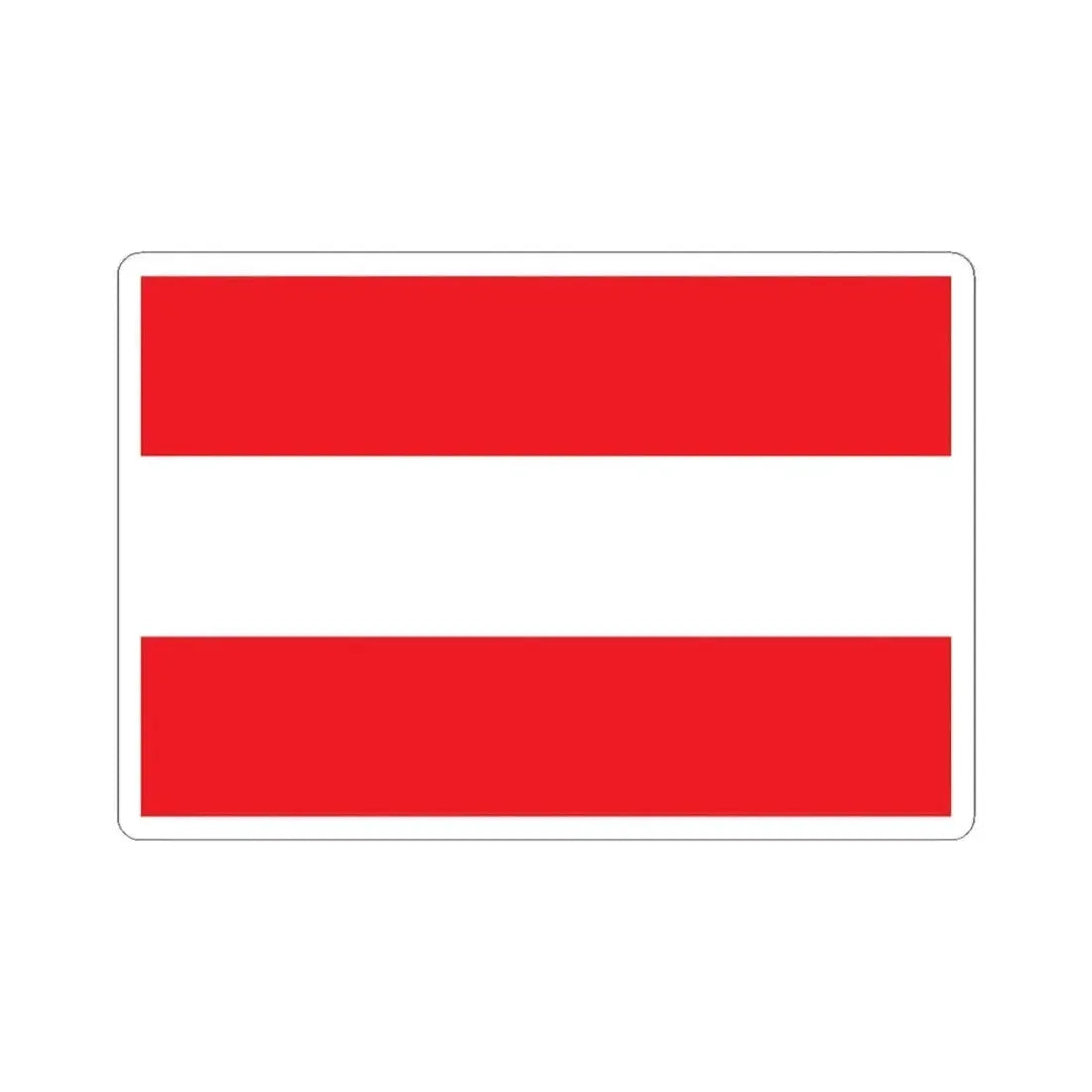 Flag of Savona Italy - STICKER Vinyl Kiss-Cut Decal 4 Inch White - The Sticker Space