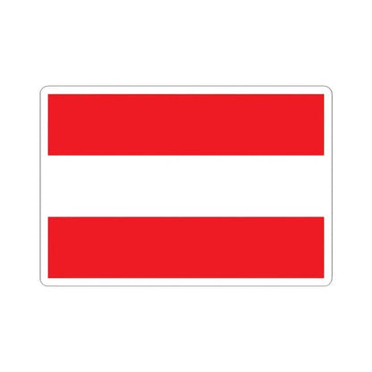 Flag of Savona Italy - STICKER Vinyl Kiss-Cut Decal 4 Inch White - The Sticker Space