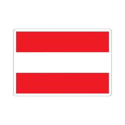 Flag of Savona Italy - STICKER Vinyl Kiss-Cut Decal 6 Inch White - The Sticker Space