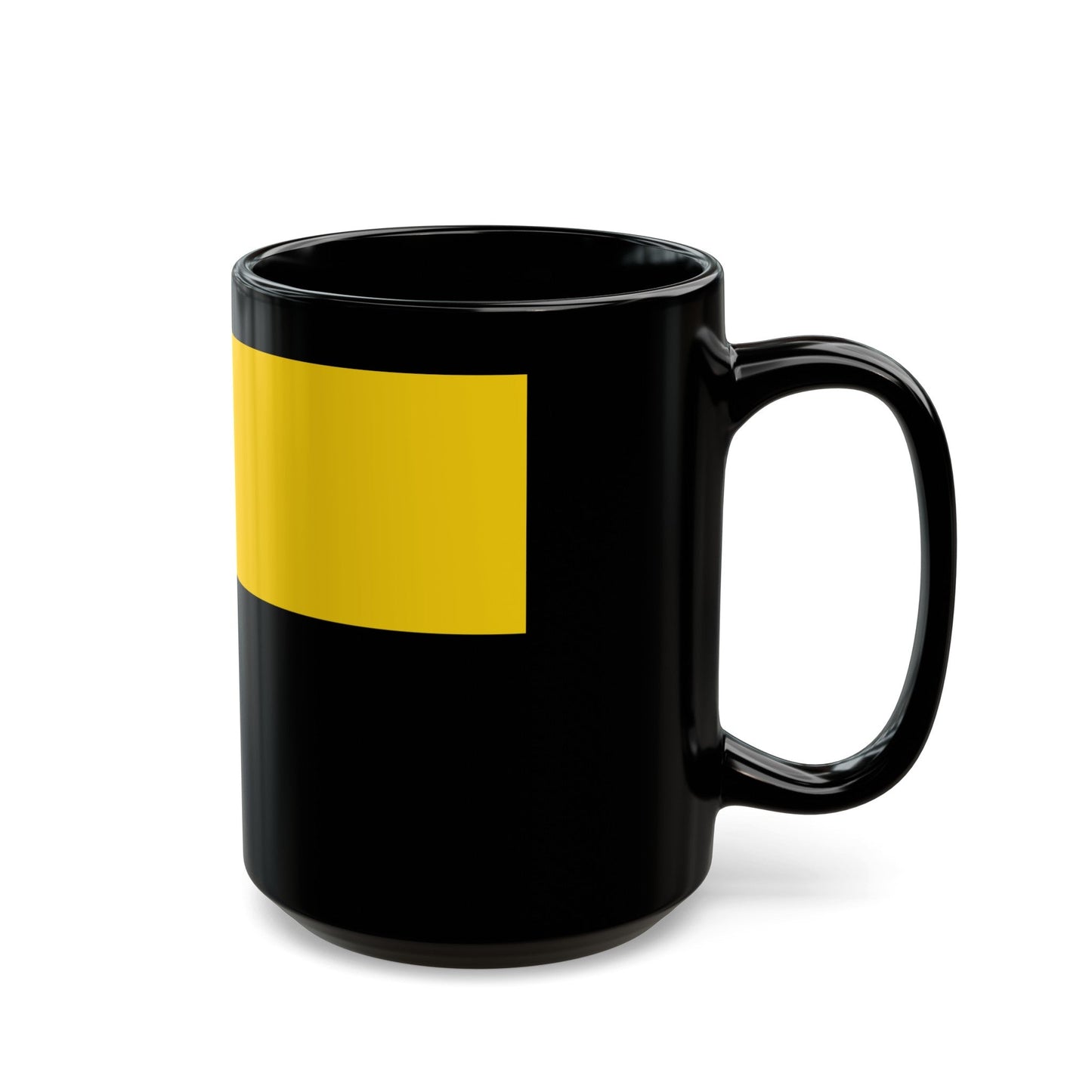 Flag of Saxony Anhalt Germany - Black Coffee Mug-The Sticker Space