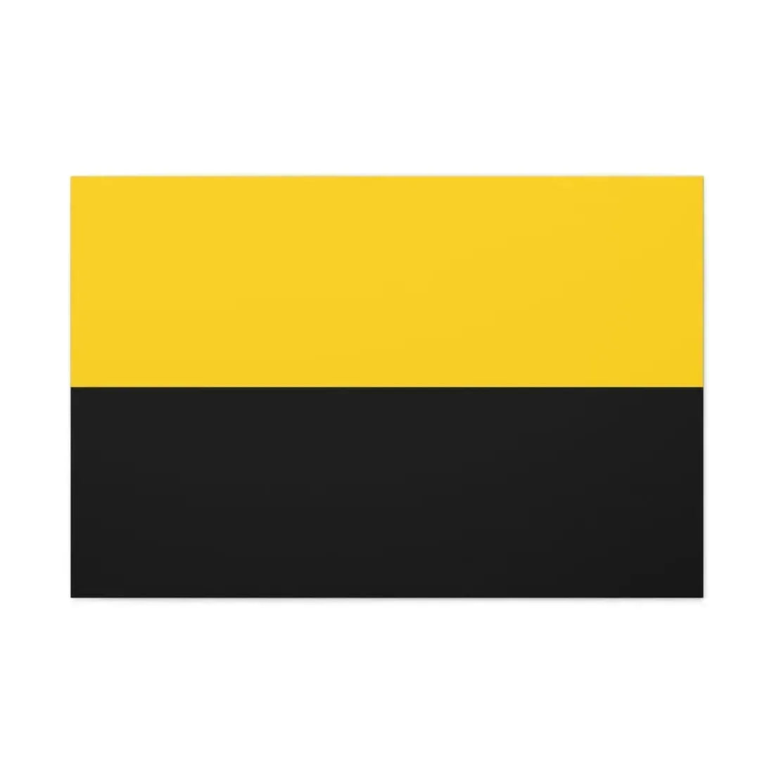 Flag of Saxony Anhalt Germany - Canvas Wall Art - The Sticker Space