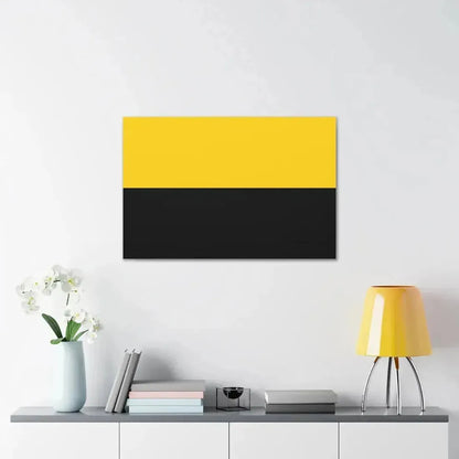 Flag of Saxony Anhalt Germany - Canvas Wall Art - The Sticker Space