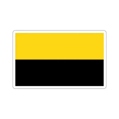 Flag of Saxony Anhalt Germany STICKER Vinyl Die-Cut Decal 4 Inch - The Sticker Space