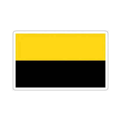 Flag of Saxony Anhalt Germany STICKER Vinyl Die-Cut Decal 5 Inch - The Sticker Space