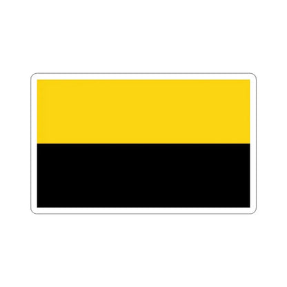 Flag of Saxony Anhalt Germany STICKER Vinyl Die-Cut Decal 6 Inch - The Sticker Space
